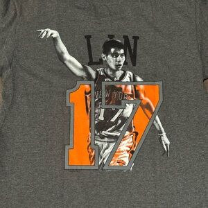 Jeremy Lin Knicks Majestic Y2K Kids Shirt size Large